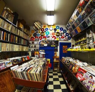 Sueño melómano: Un mapa mundial de todas las tiendas de discos