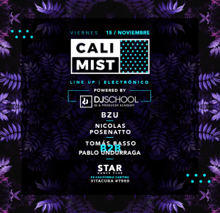 ¡#DjSchool te lleva al CaliMist de este viernes!